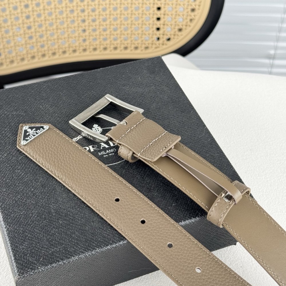 Belt leather 35 mm фото 5