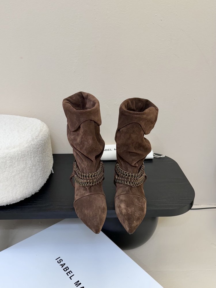 Чоботи шкіряні жіночі