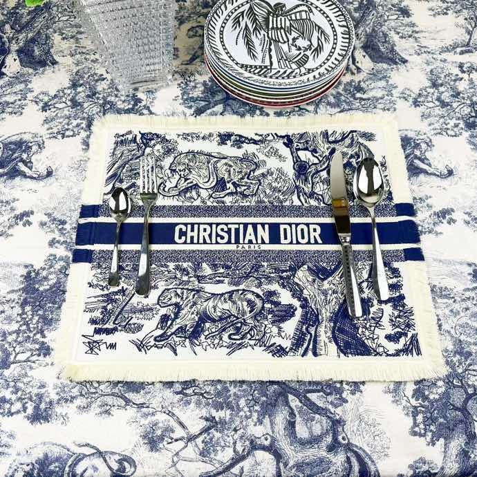 Set Dior Classic Jouy of сервировочной Substrates, napkins and Dishes instruments фото 6