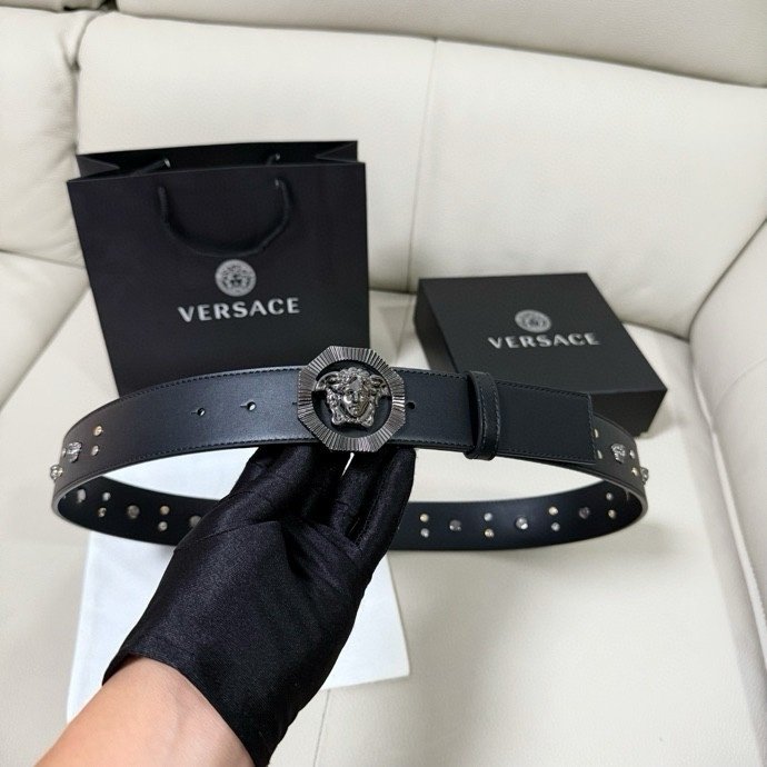 Ремень кожаный 40 мм фото 4