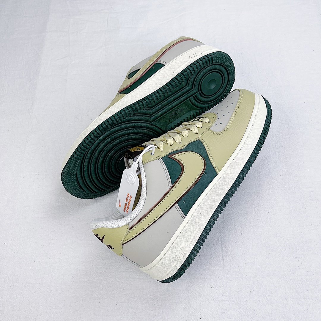 Кросівки Air Force 1 Low Kumquat green LJ8822-333 фото 9