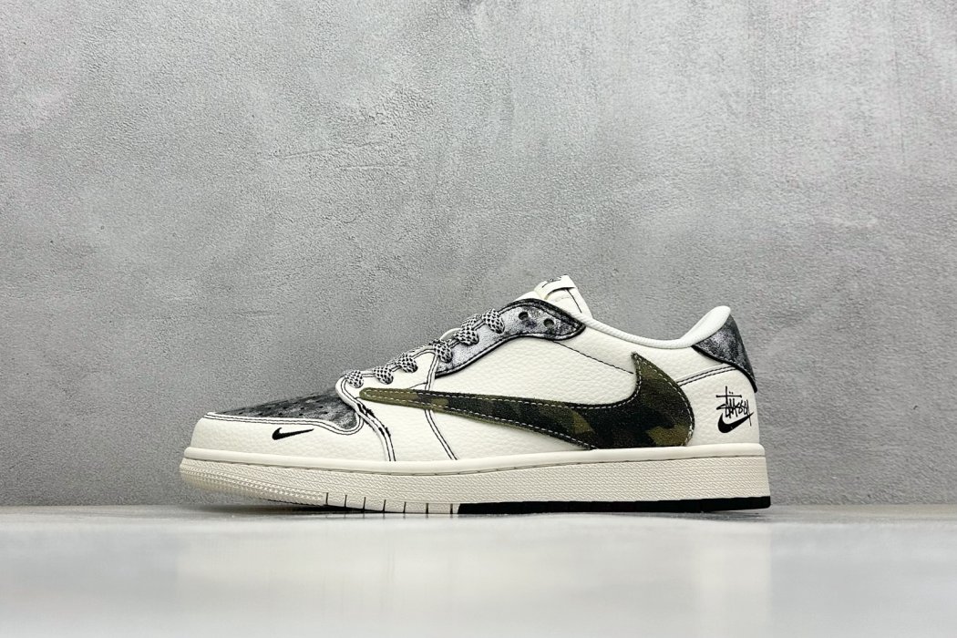 Кроссовки Travis Scott x Fragment Design x Air Jordan 1 Low OG SP AJ1