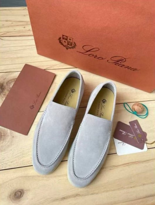 Лоферы кожаные - размер 41