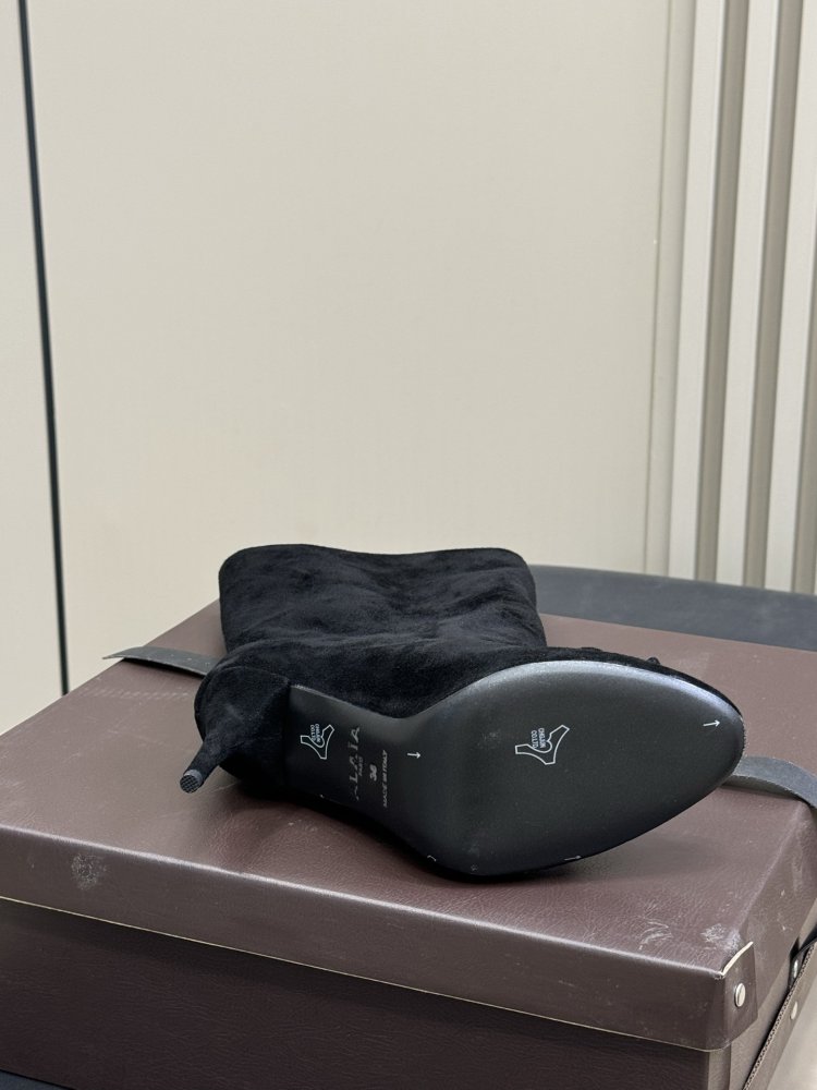 Ботильоны на высоком каблуке фото 6