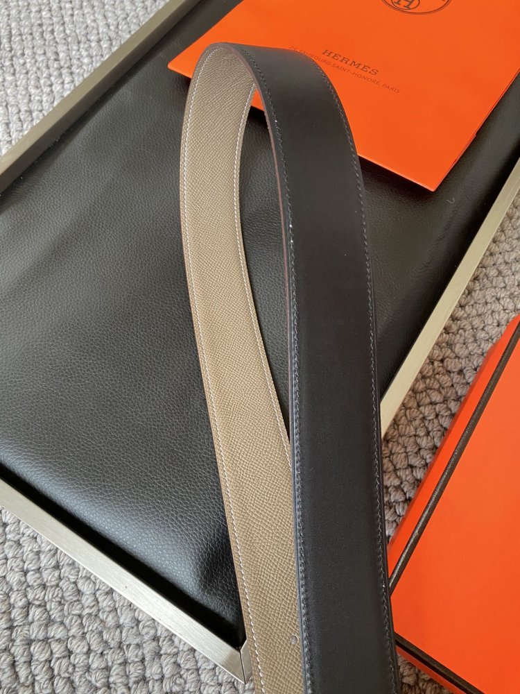 Belt leather 38 mm фото 5