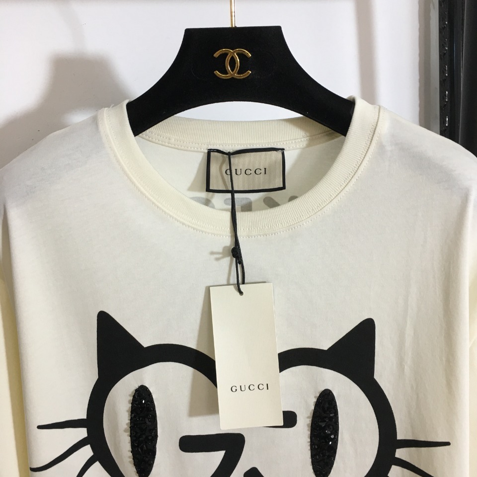 T-shirt women's from print cats фото 2