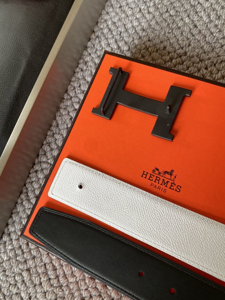 Belt leather 38 mm фото 7