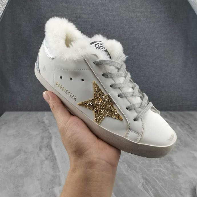 Кроссовки Golden Goose Super Star на меху