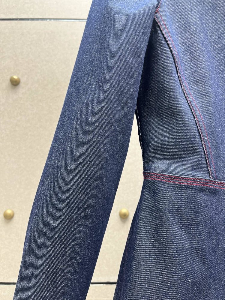 Плаття, Сукня облягає джинсове фото 5