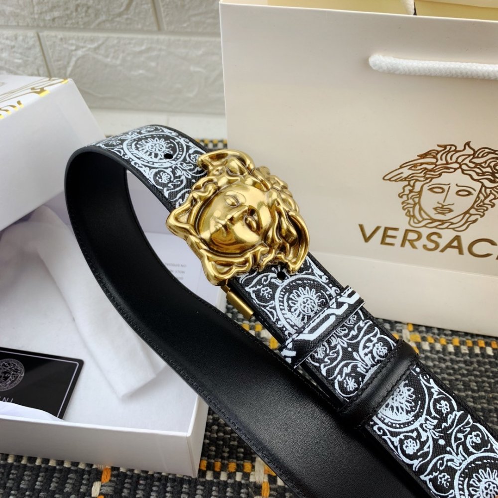 Belt leather 40 mm фото 6