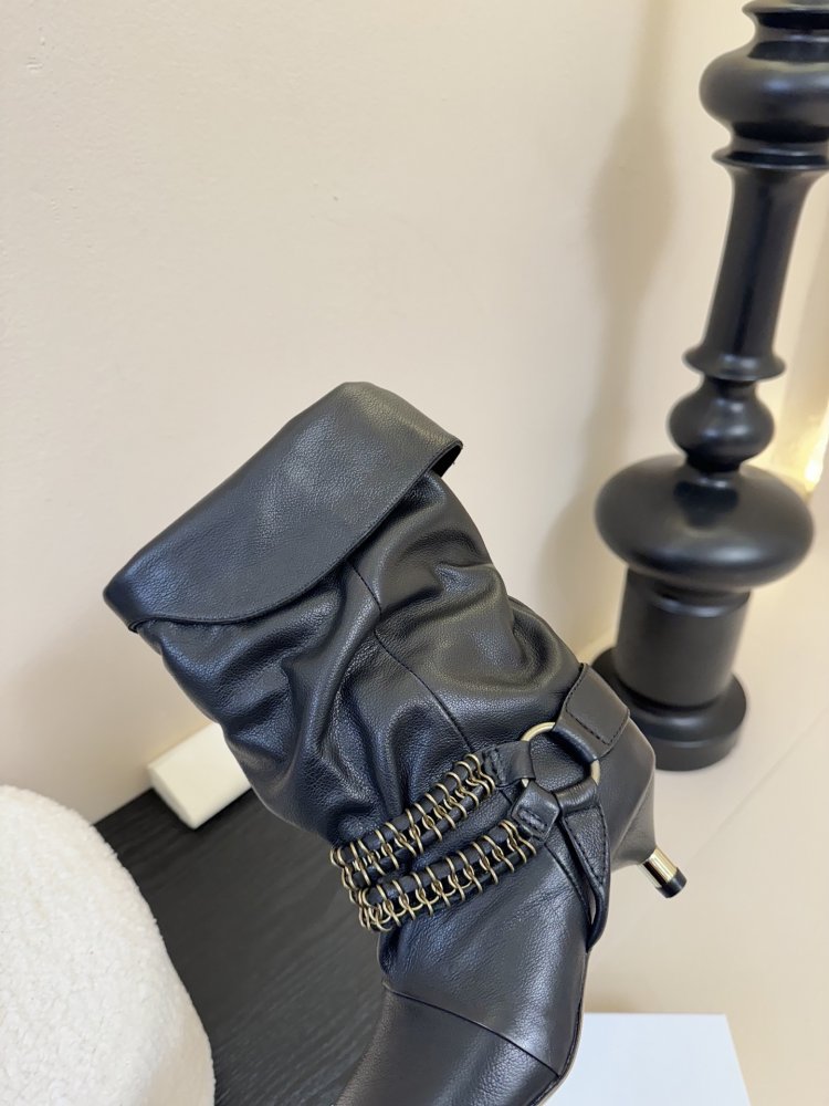 Чоботи шкіряні жіночі фото 8