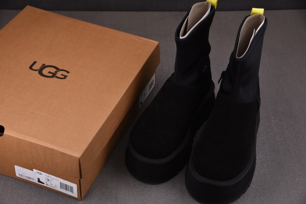 Угги Classic Dipper Boot Black фото 7