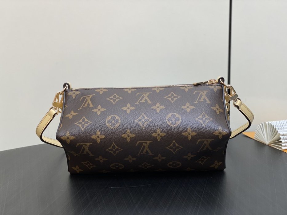 Louis vuitton bag gray on sale