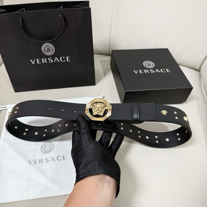 Ремень кожаный 40 мм фото 3