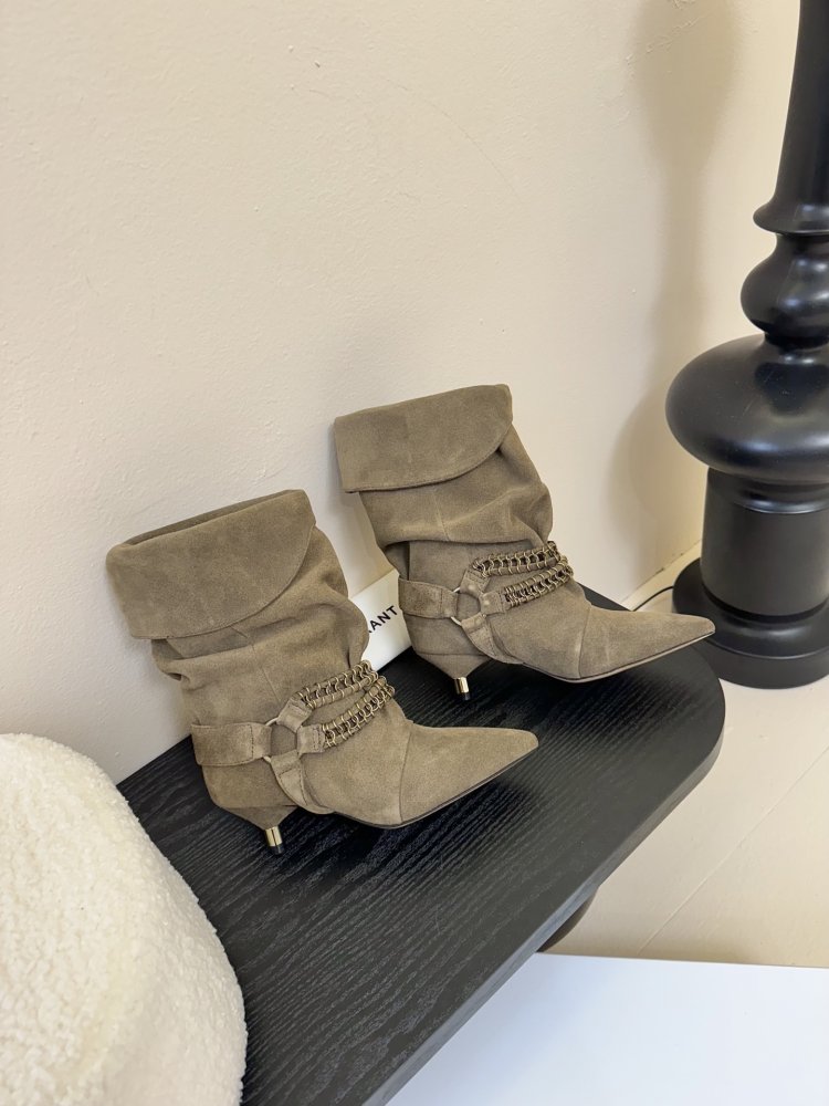 Чоботи шкіряні жіночі фото 4