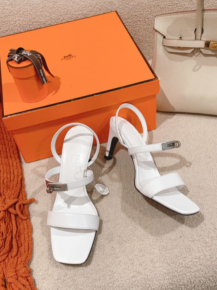 Босоножки Hermes Glamour на каблуке 7.5 см фото 3