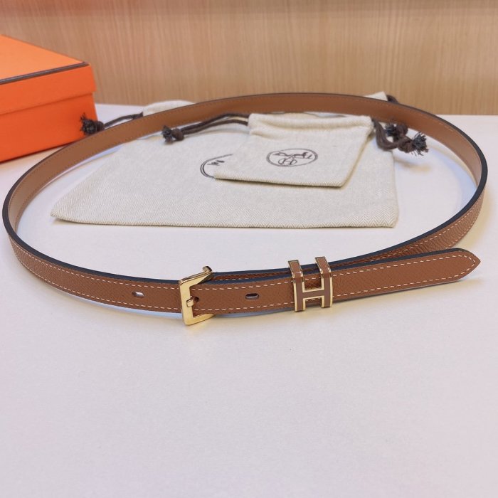 Belt leather female 1.5 cm