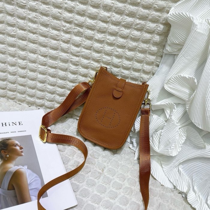 Сумка Evelyne кожаная 18 см фото 9