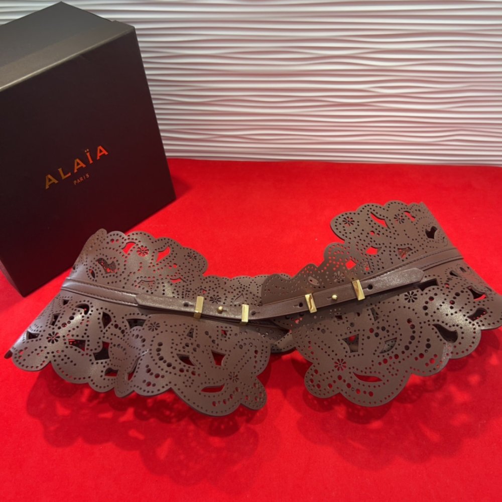 Belt leather 130 mm фото 4