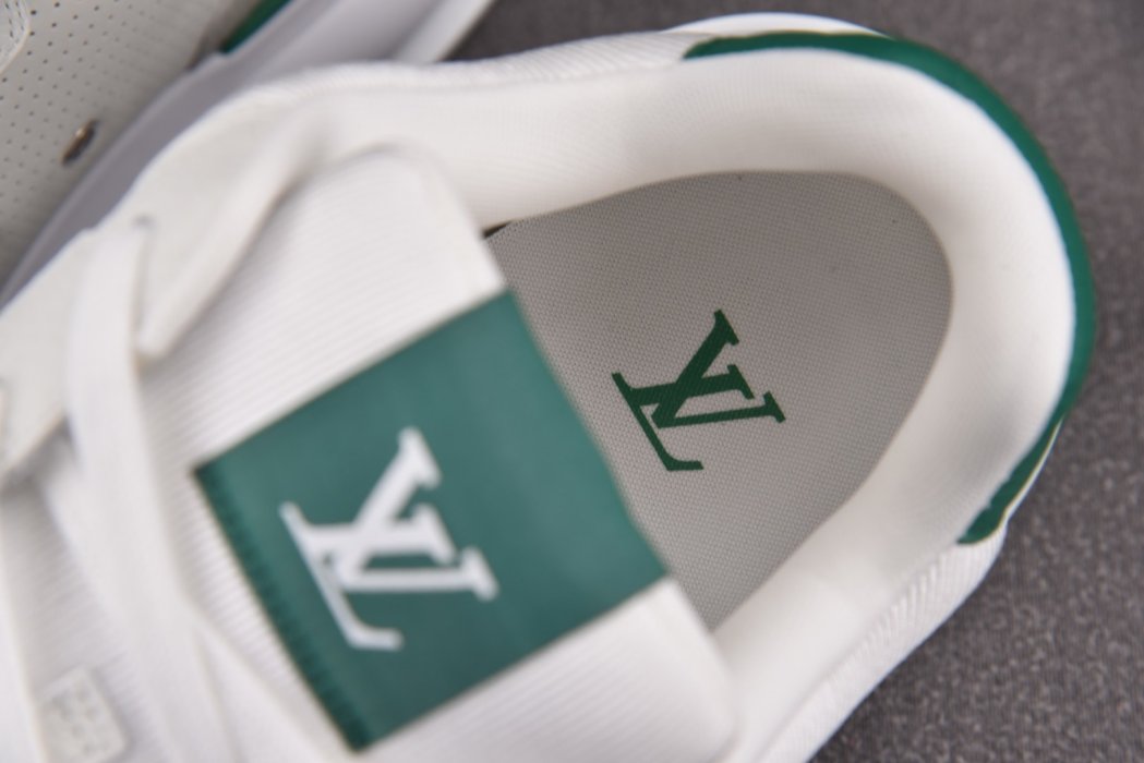 Кроссовки LOUIS VUITTON 2025 Classic White Green фото 10