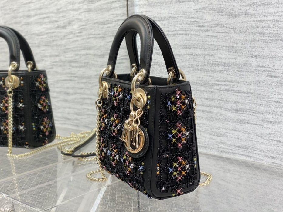 Сумка женская Lady Dior 17 см фото 6