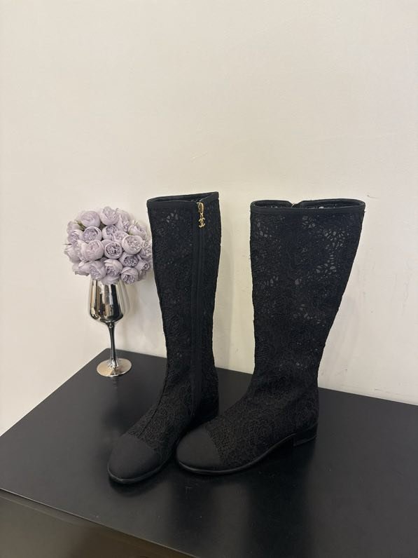 Чоботи жіночі мереживні фото 5