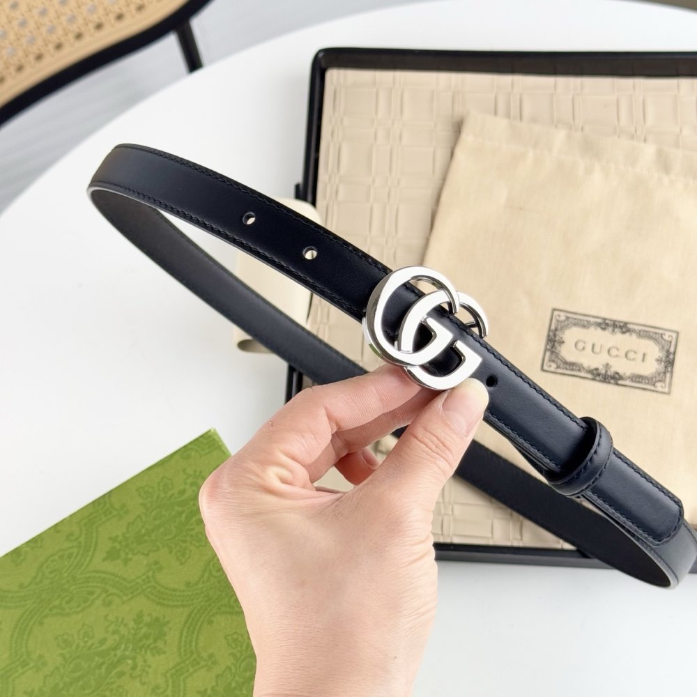 Belt leather 20 mm фото 5