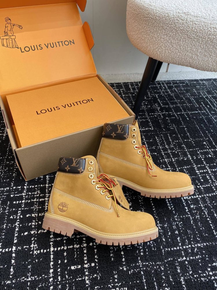 Ботинки женские Louis Vuitton x Timberland фото 4