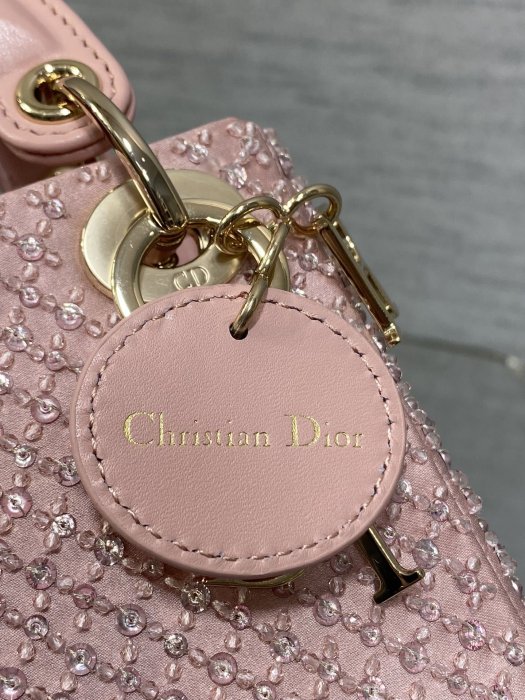 A bag women's Lady Dior Micro 12 cm фото 4
