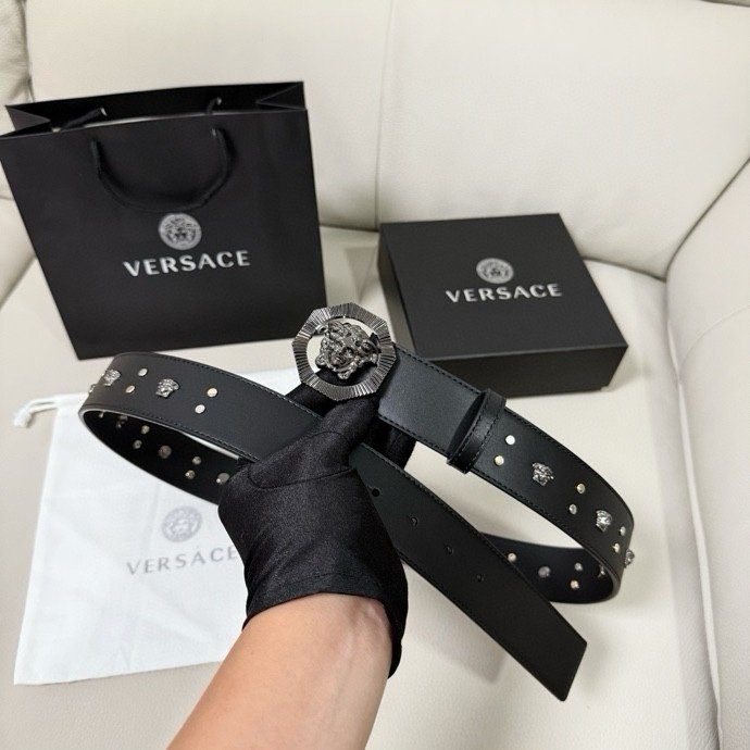 Ремень кожаный 40 мм фото 3