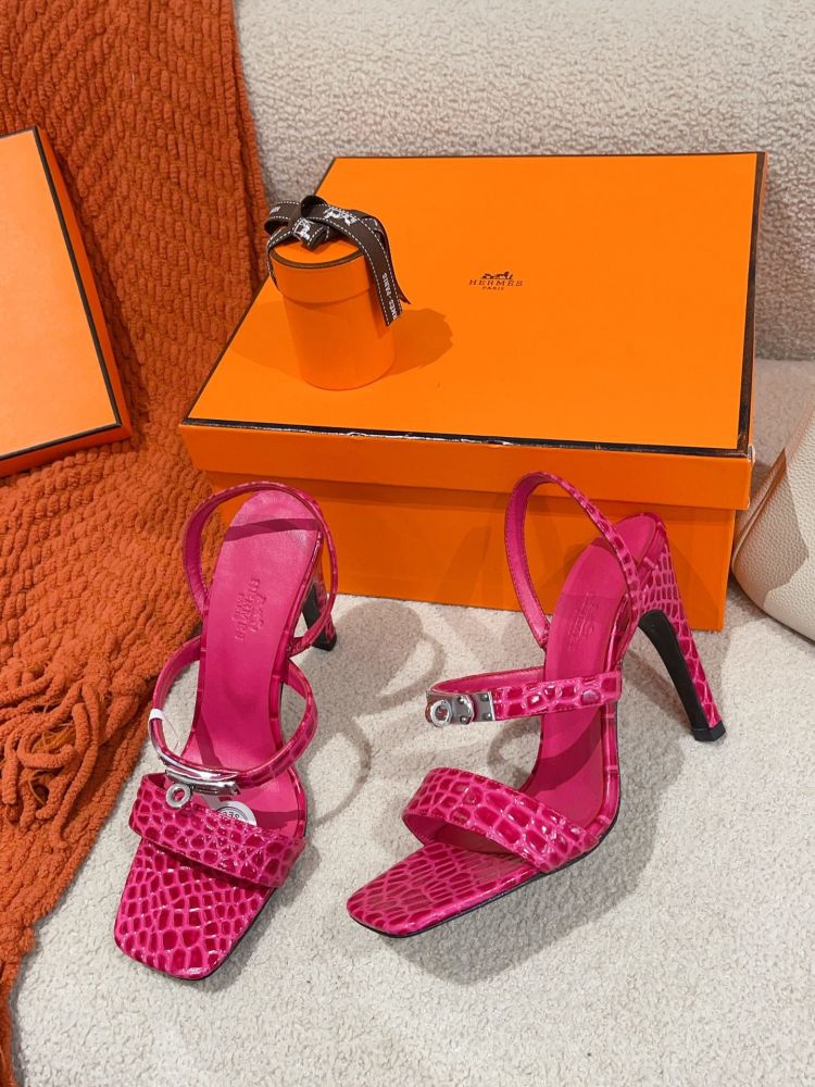 Босоножки Hermes Glamour на каблуке 9.5 см фото 2