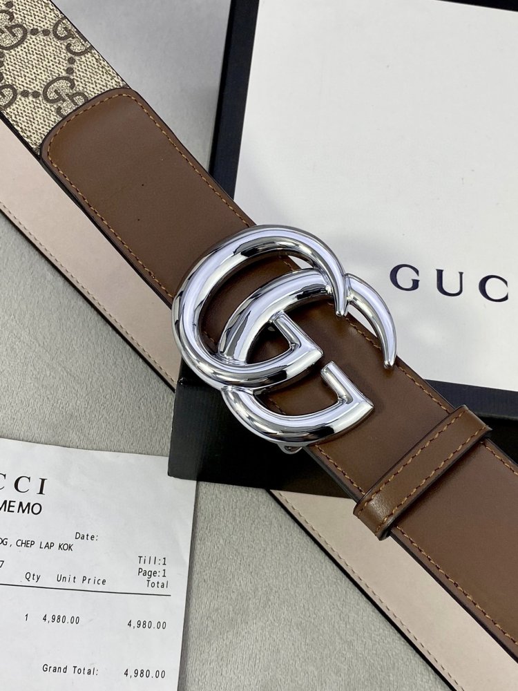 Belt leather 40 mm фото 7