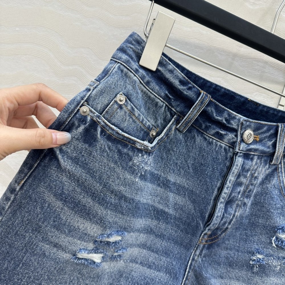 Джинсові шорти жіночі фото 5