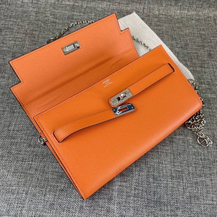 Сумка через плечо Kelly кожаная женская 22 см фото 5