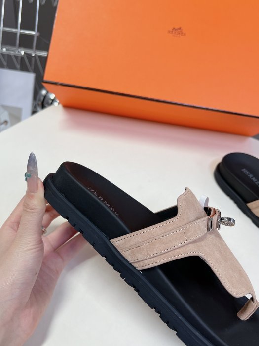 Шлепанцы Hermes Empire фото 9