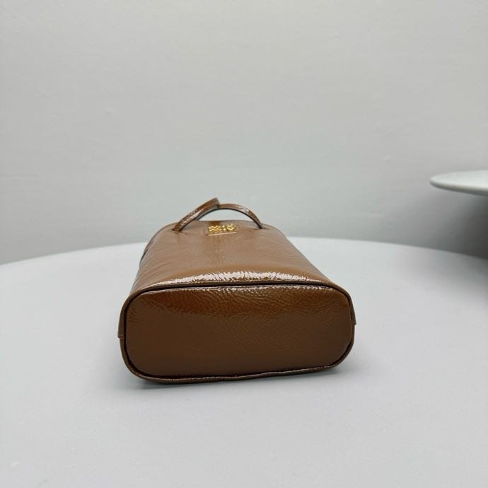 Сумка кожаная женская Pouch De Ante Verde 17 см фото 4
