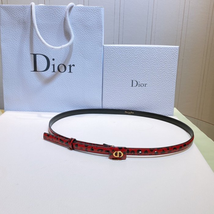 Ремінь жіночий Dior Bobby 1.2 см фото 4