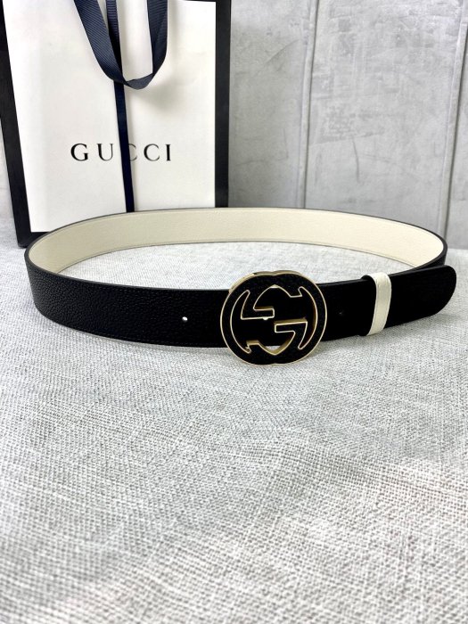 Belt leather 3.8 cm