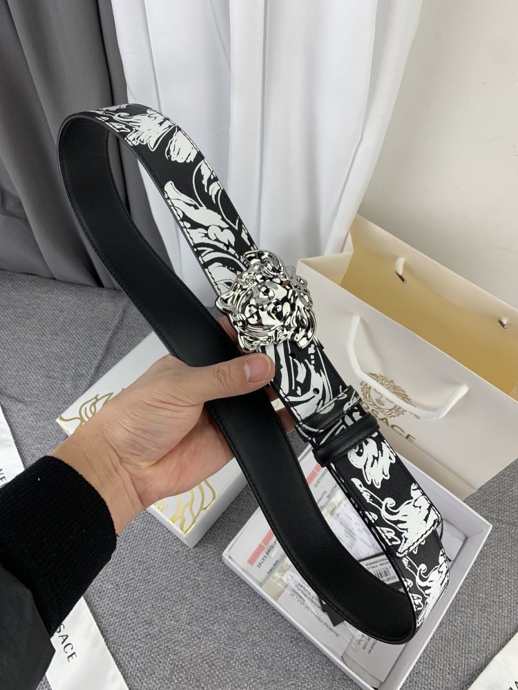 Belt leather 40 mm фото 3