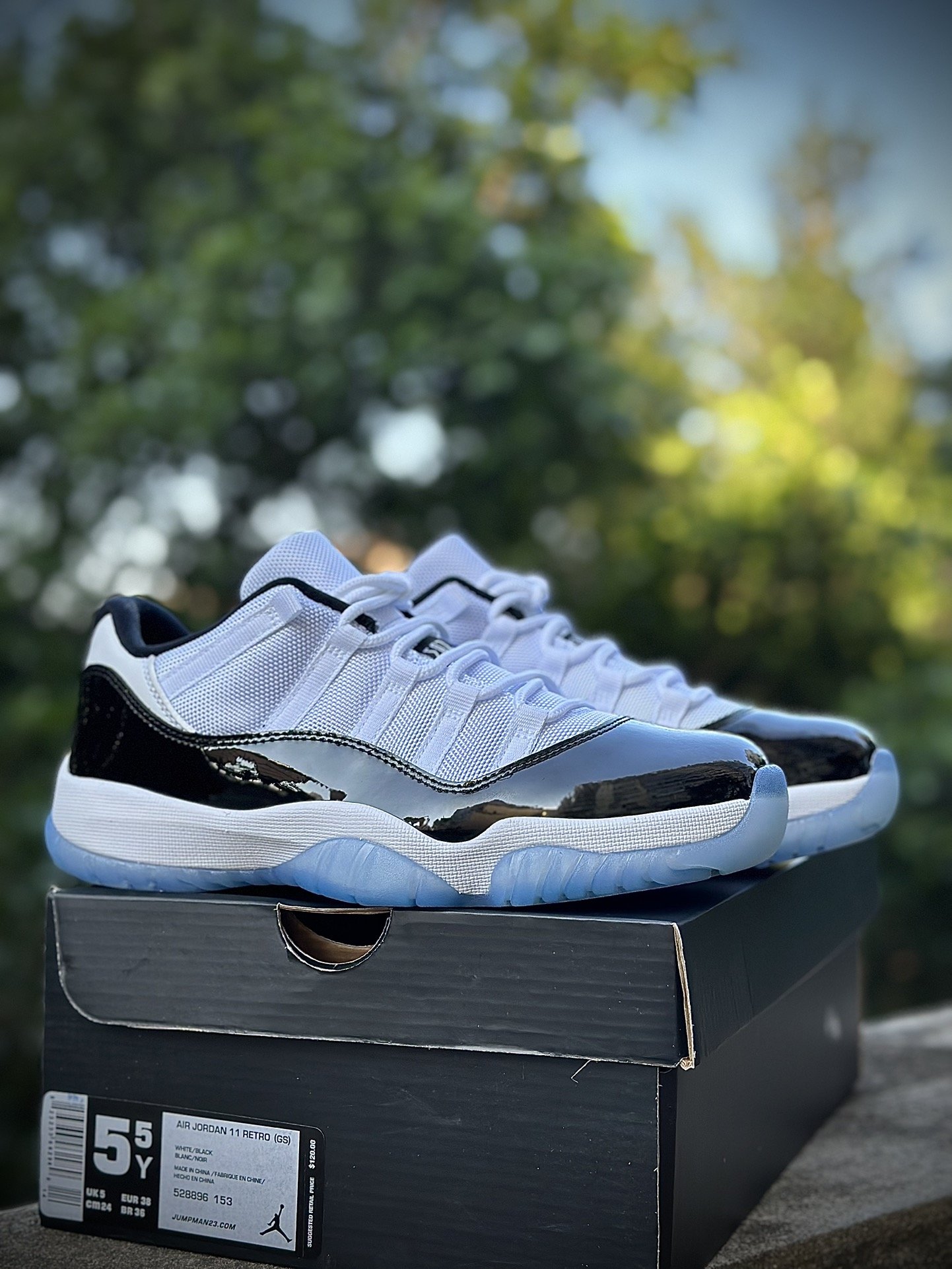 Кросівки Air Jordan 11 Retro Low 528895-153 фото 5