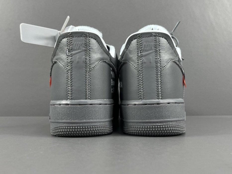 Кросівки Off-White x Nike Air Force 1 Low Grey фото 3