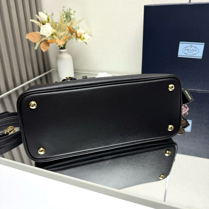 Сумка кожаная Double Bag 33 см фото 2