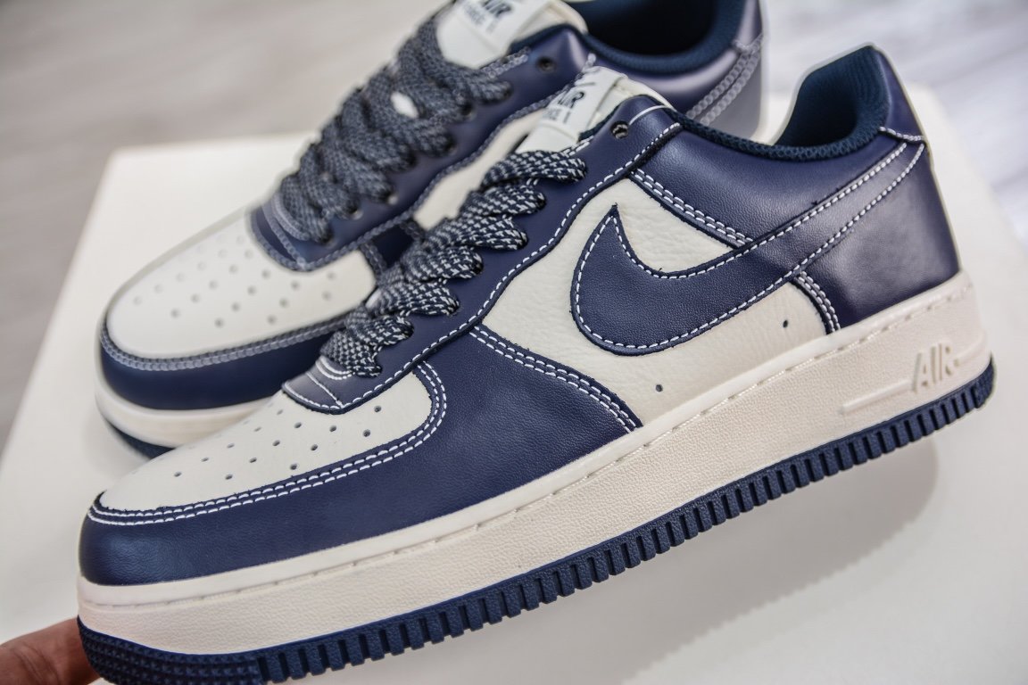 Sneakers Air Force 1 07 Premium Blue pot cookies фото 7