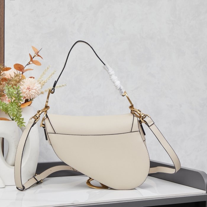 Сумка кожаная женская Dior Saddle 24 см фото 3