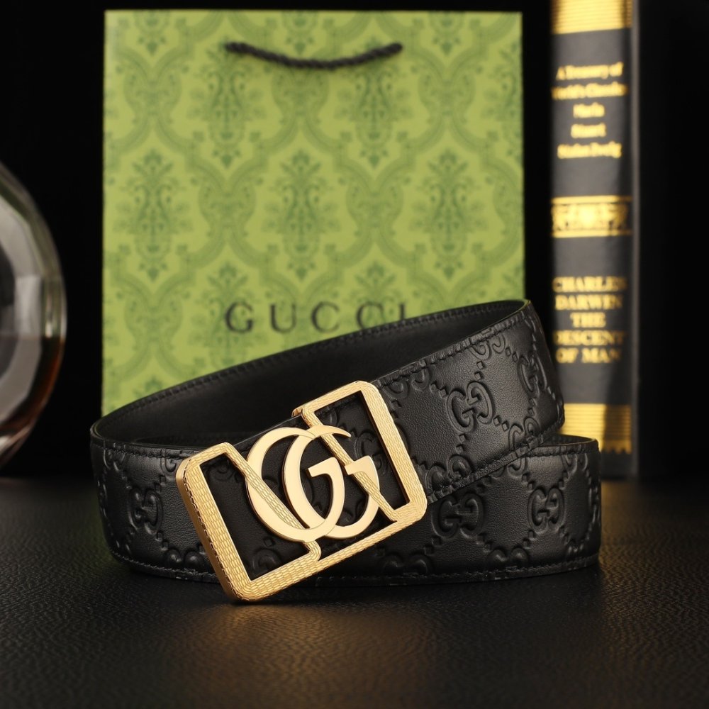 Belt leather 40 mm фото 3