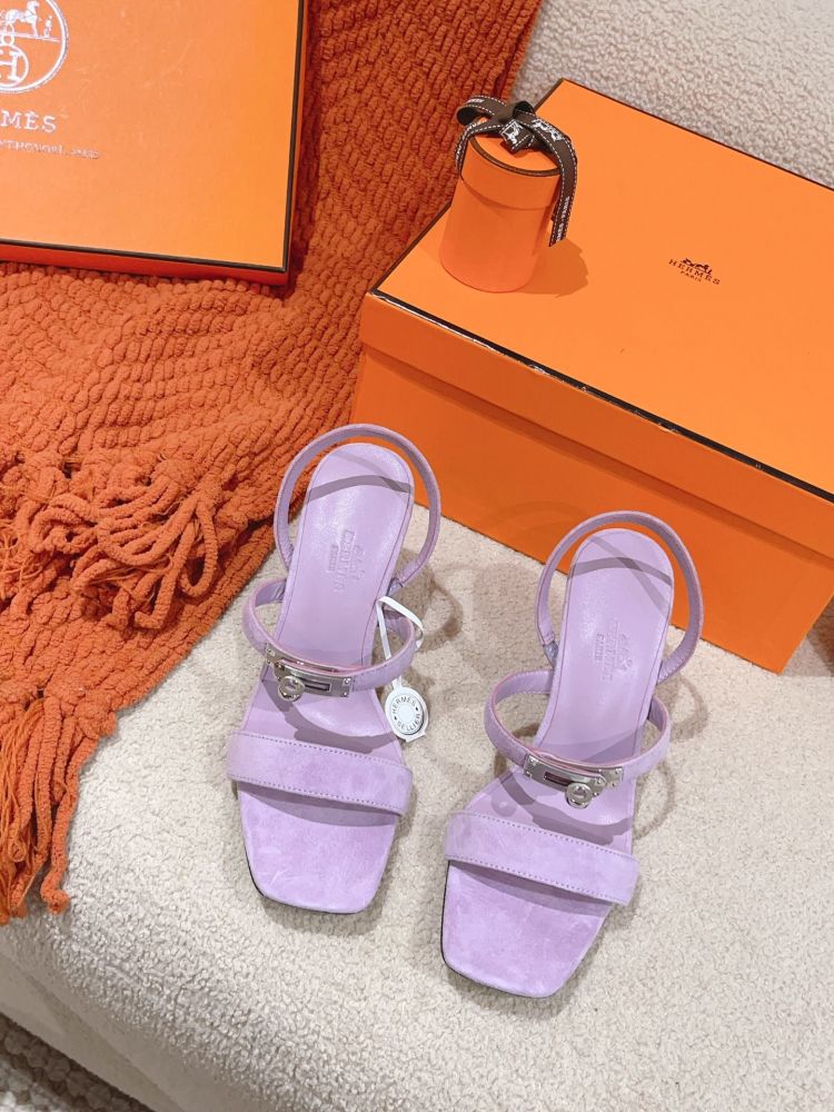 Босоніжки Hermes Glamour на підборах 7.5 см