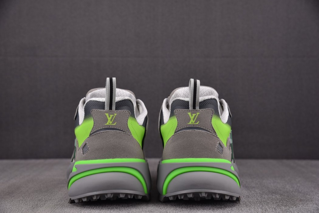 Кроссовки LOUIS VUITTON Runner Tatic Grey Green фото 5