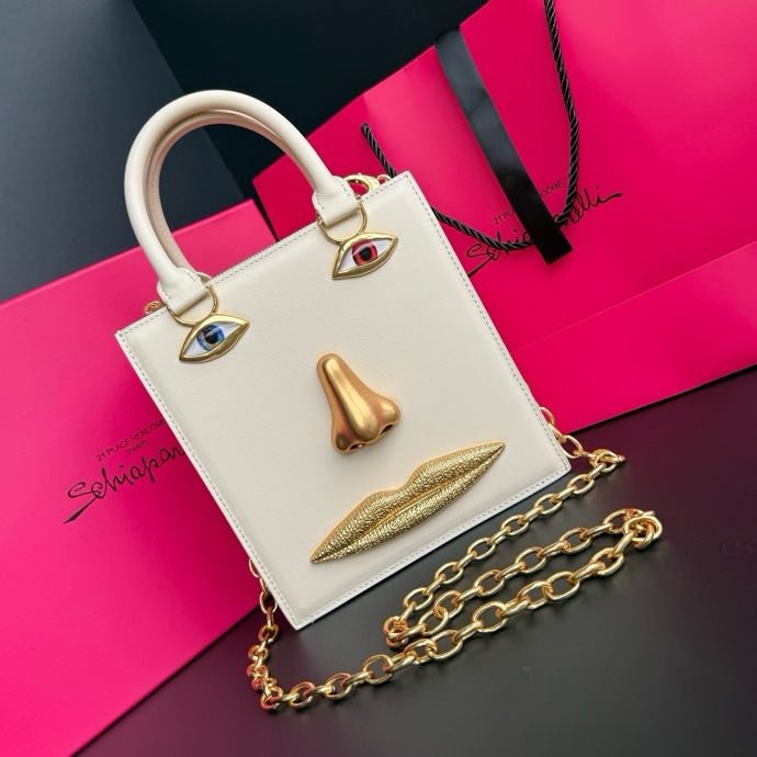 A bag leather women's 20 cm фото 4