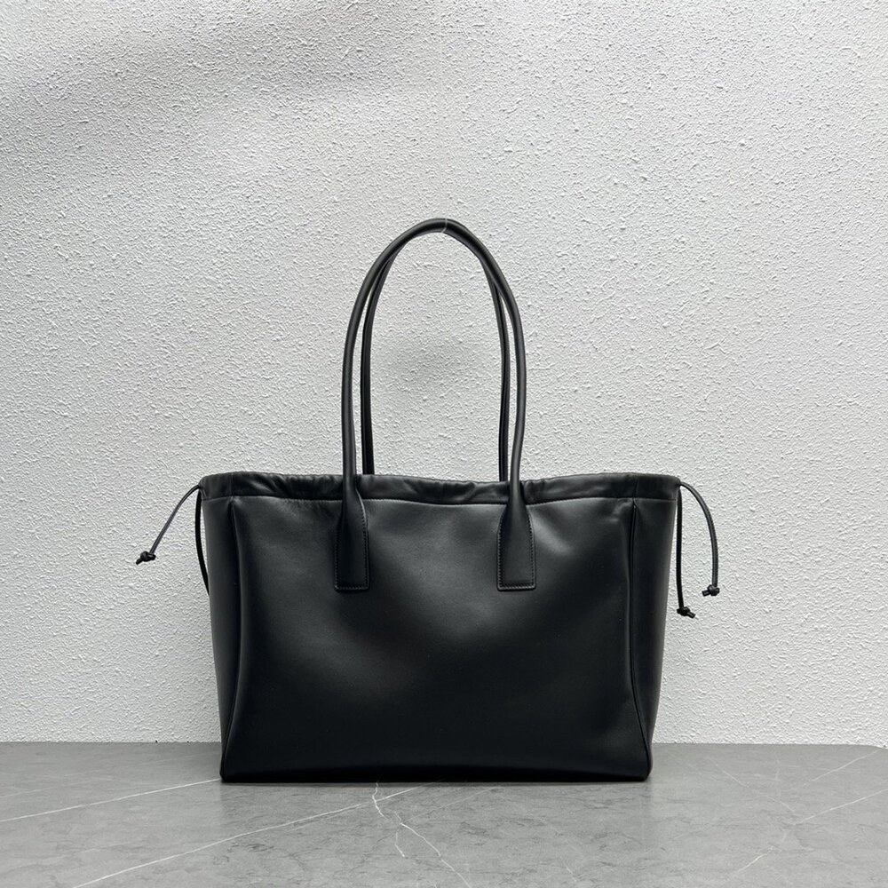 A bag 40х15х29.5 black, natural leather фото 3