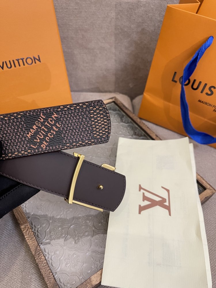 Belt leather 35 mm фото 5